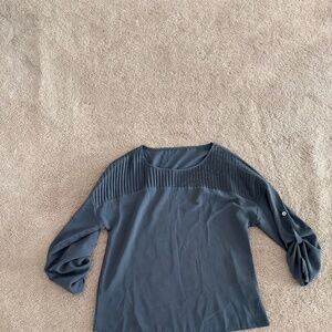 Blue long sleeve shirt for $7
